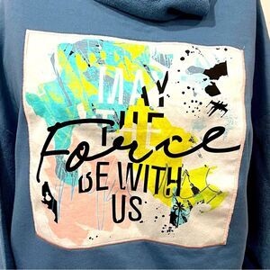 Star Wars “May the Force Be With Us” Ladies Sweatshirt | NWT | Parks Exclusive!